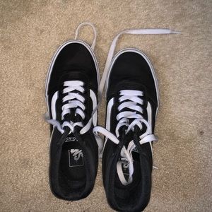 Black high top vans